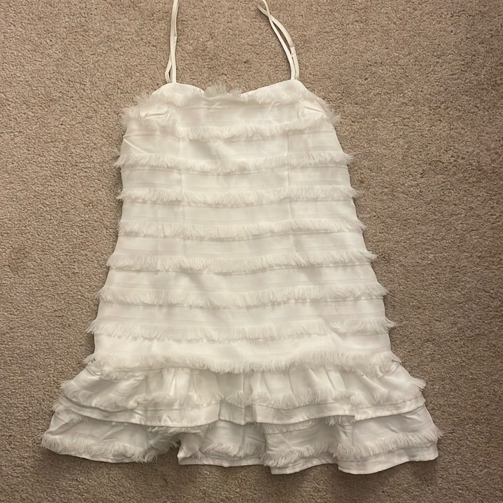 white short dress princess polly size 6